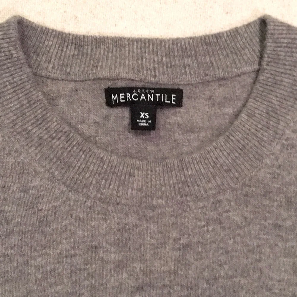 J Crew Mercantile Ruffle Sweater XS